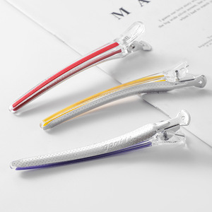 Pinza para el pelo de punta fina de resina plástica, bonita, para posicionamiento lateral, estilo maquillador para mujer, verano 2025, origen Yiwu - Product Image 1