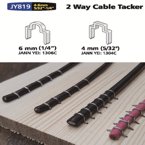 DIY Grade Pneumatic & Manual Wire Cable Stapler Wood <b>Power</b> Source JY819 Industrial Heavy Duty Manual Staple Gun - Product Image 3