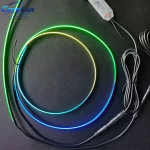 Juego de Tiras LED Premium para Auto, Flexibles y Cortables, Luz Ambiental, Juego Completo de Accesorios para Decoración Interior del Vehículo - Product Image 4