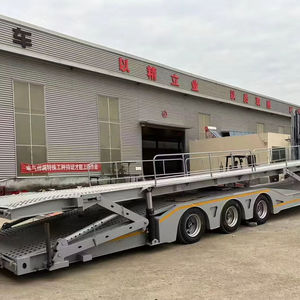 Steel <b>Car</b> Transport Semi-<b>Trailer</b> with 12r22.5 Tyre Axle Carrier <b>Trailer</b> for Truck <b>Trailers</b> - Product Image 3