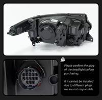 Phares adaptés pour Range Rover 2013-2017 L405, feux LED matriciels blancs, phares LED de mise à niveau d'usine OEM