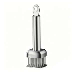 Attendrisseur à viande professionnel en acier inoxydable 304, outil à aiguilles robuste, marteau à viande pour la cuisine, le steak et la cuisson du bœuf - Product Image 6