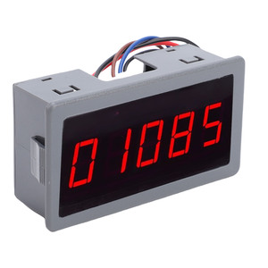מד מהירות מנוע <span class=keywords><strong>DC</strong></span> ללא מברשות, טכומטר LED בעל 5 ספרות עם חיישן קירבה מסוג הול NPN, חלוקת תדרים וסינון - Product Image 4