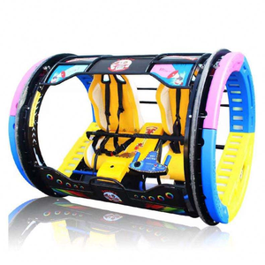 รถหมุนหรู 360 องศา สำหรับ 2 คน พร้อมอุปกรณ์ไฟฟ้า สำหรับสวนสนุกกลางแจ้ง - Product Image 4