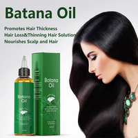 Personnalisation OEM, huile de Batana pure naturelle à 100 %, 118 ml, anti-chute de cheveux, croissance et stabilisation des cheveux, pour les soins capillaires