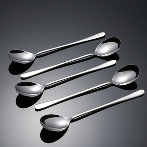 Vente directe d'usine, cuillères <span class=keywords><strong>en</strong></span> <span class=keywords><strong>métal</strong></span>, logo personnalisé, <span class=keywords><strong>cuillère</strong></span> à soupe argentée, <span class=keywords><strong>cuillère</strong></span> <span class=keywords><strong>en</strong></span> acier inoxydable 304, <span class=keywords><strong>cuillère</strong></span> coréenne - Product Image 2