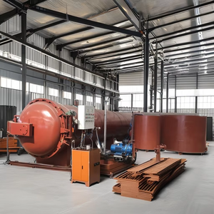 आटोक्लेव के लिए रबर लकड़ी लकड़ी Lignum लकड़ी वैक्यूम दबाव संसेचन संरक्षण रंगाई उपचार आटोक्लेव पॉट - Product Image 2