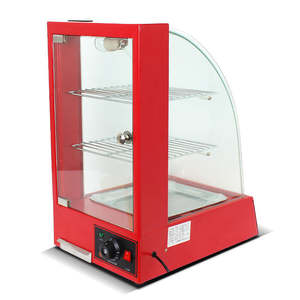 Vitrina Calefactora Infrarroja Pequeña para Alimentos, 0.5KW 220V, para Mantener Calientes Pasteles, Pizza, Productos de Panadería y Aperitivos - Product Image 3