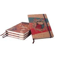 Carnet de notes créatif avec logo personnalisé couverture rigide étanche A6 A5 A4 taille PU cuir Journal Notebook Jotter