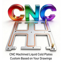 Plaque de refroidissement liquide CNC sur mesure pour batteries EV