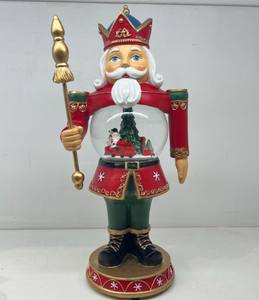 Navidad <span class=keywords><strong>Cascanueces</strong></span> waterpolo caja de música giratoria bola de cristal de gama alta - Product Image 4