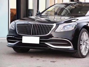 Kit de Carrocería para Mercedes-Benz Clase S W222 S63 <span class=keywords><strong>Maybach</strong></span> <span class=keywords><strong>S65</strong></span> Parachoques S450 Incluye Rejilla y Espejos Laterales - Modificación/Actualización - Product Image 4
