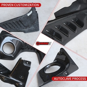 Nouveauté, pièces intérieures de voiture en fibre de carbone sèche de style OEM, kit intérieur moteur pour Ferrari 458 - Product Image 3