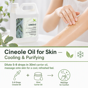 <span class=keywords><strong>Huile</strong></span> <span class=keywords><strong>Essentielle</strong></span> de Cineole 100% Pure WY pour l'Aromathérapie, le Nettoyage, la Fabrication de Savons et de Parfums, et la Vente en Gros pour Diffuseurs - Product Image 3