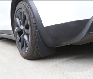 Gran oferta, guardabarros negro para coche, guardabarros para Tesla Model X, Material TPE, extensión de arcos de rueda para coches universales Auto - Product Image 6