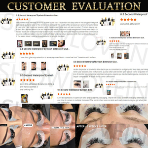 Colle à cils ultra-rapide à séchage rapide (0,3, 0,5, 1 seconde) pour faible humidité, <span class=keywords><strong>avec</strong></span> logo personnalisé, marque privée, colle professionnelle pour extensions de cils - Product Image 5