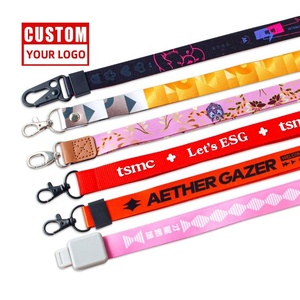 Lanière de plongée personnalisée avec outil de sublimation en polyester pour impression offset et sérigraphie personnalisée Sangle de cou - Product Image 5