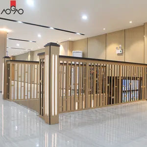 AOGAO-Pasamanos de madera estilo HPL para escaleras, pasamanos de madera vietnamita para Interior, soporte técnico en línea moderno, 8mm a 25mm, personalizable