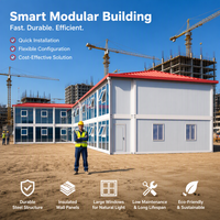 Bâtiment préfabriqué en conteneurs, bureau de chantier modulaire, structure en acier à deux étages, bâtiment préfabriqué pour camp de construction