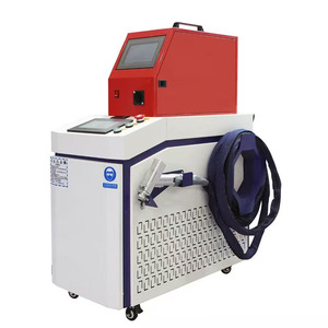 New 1500W Air-Cooled Fiber Pulsed <b>Laser</b> <b>Cleaning</b> <b>Machine</b> for Surface Treatment of Large Equipment in Steel Plants - Product Image 5