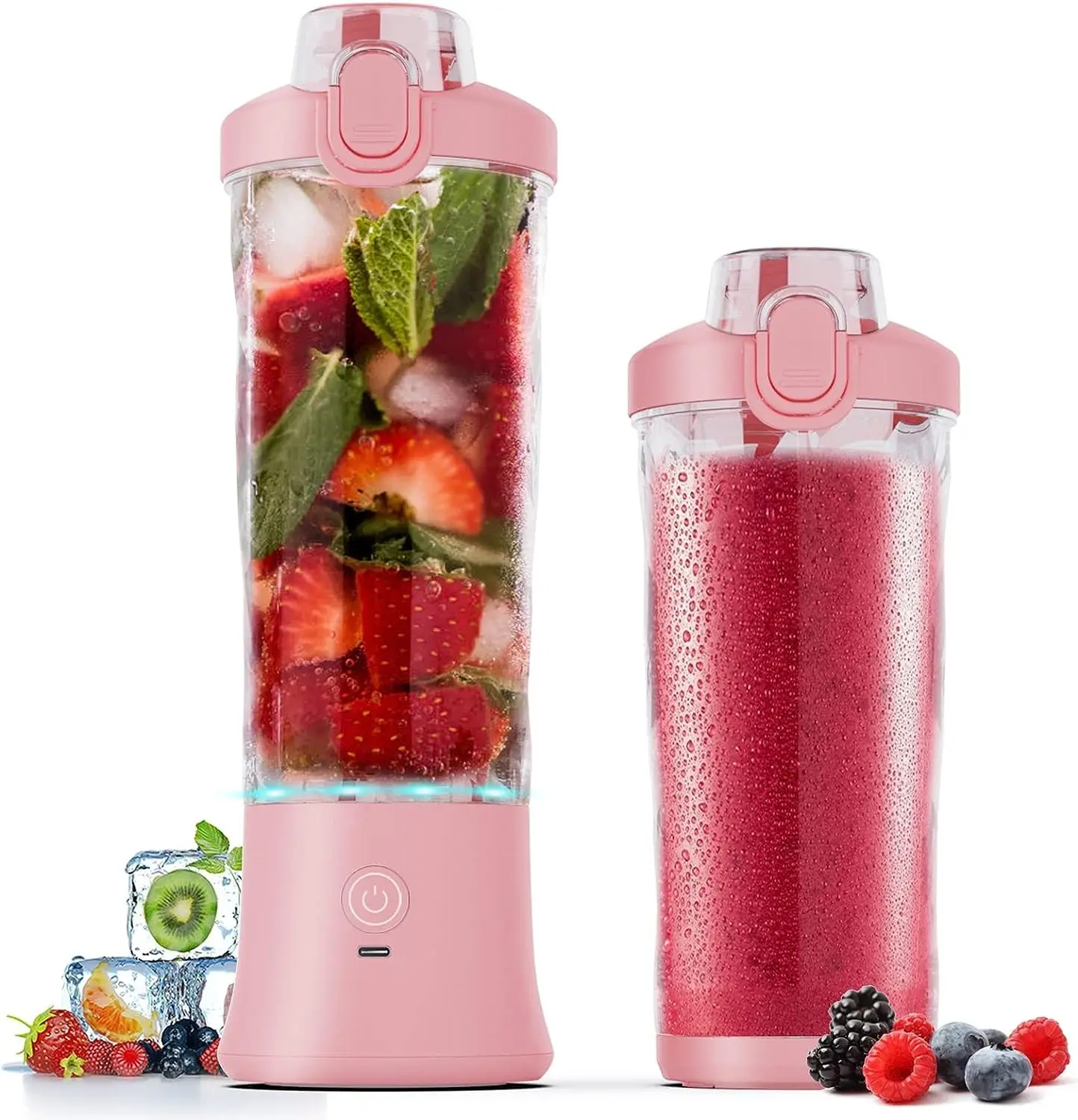 Factory design best selling 600ml sports juicer blender protein shaker electric portable rechargeable blender