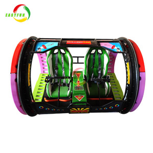 Manèges de divertissement en plein air pour 2 personnes, 360 degrés °   Voiture roulante <span class=keywords><strong>Le</strong></span> Bar pour divertissement sur aire de jeux - Product Image 4