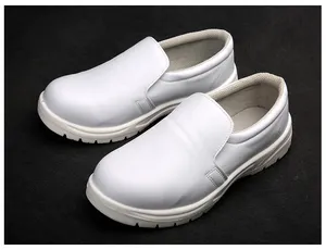 Chaussures de salle blanche esd pu pvc spu bottes antistatiques bleu clair chaussures de sécurité en acier antistatique chaussures esd antistatiques