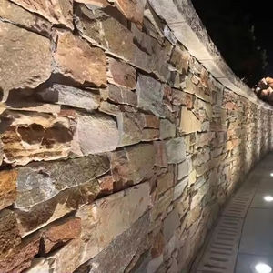 Groothandel Gele Leisteen Culturele Steen Buitenmuurbekleding Steenwandpanelen - Product Image 5