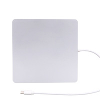 Unidad óptica portátil externa de grabación y lectura de DVD RW, interfaz tipo C, ranura súper delgada, USB 3.0, velocidad de lectura/escritura de 8x/24x para computadora portátil y de escritorio