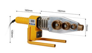 Цифровой дисплей 20-63 мм пластиковая водопроводная труба PPR сварочный аппарат для нагрева - Product Image 3