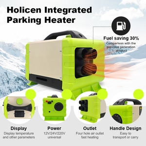 Chauffage au diesel Holicen HLS-G0012W avec thermostat 12V/24V/220V pour camions, <span class=keywords><strong>camping</strong></span>-cars, voitures, bus, fourgonnettes, <span class=keywords><strong>camping</strong></span>-cars - Product Image 5