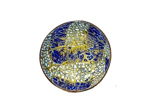 ชามสลัดเหล็กทรงเปลือกหอยมุกแบบกลมชามผลไม้กะลามะพร้าวขัดเงาทันสมัยได้รับการรับรองจากสหภาพยุโรป/CE - Product Image 3