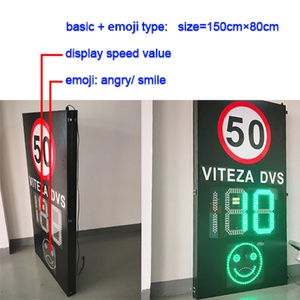 เรดาร์ตรวจจับความเร็วแบบดิจิทัลพลังงานแสงอาทิตย์ - Product Image 2