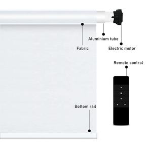 Zigbee Alexa Tuya Wifi <span class=keywords><strong>Google</strong></span> Matter Control remoto <span class=keywords><strong>de</strong></span> aplicación automática motorizada personalizada 100% persianas enrollables inteligentes para ventana - Product Image 4