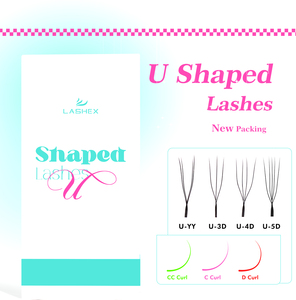 ขนตาปลอมแบบเส้นใยเทคโนโลยีรูปตัวยู <span class=keywords><strong>UYY</strong></span> U3D U4D U5D คุณภาพสูง นุ่มเป็นธรรมชาติ สำหรับต่อขนตาแบบมืออาชีพ เพิ่มวอลลุ่ม - Product Image 1