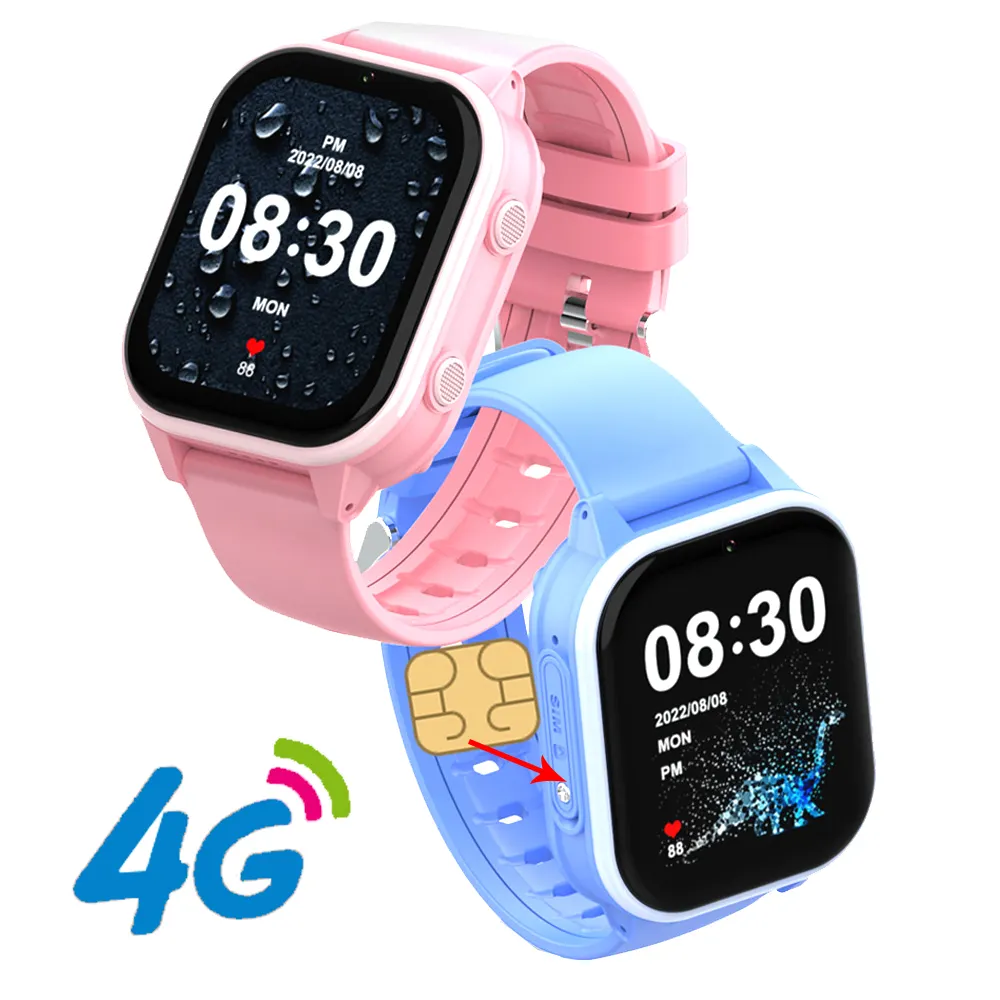 Braccialetti di moda per bambini impermeabili per il fitness smart watch gps reloj smart watch per bambini sim card smart watch per bambini