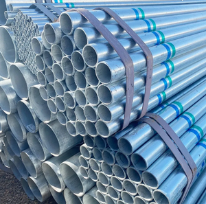 Tuyau <span class=keywords><strong>rond</strong></span> en <span class=keywords><strong>acier</strong></span> galvanisé de haute qualité ASTM A16 A36 <span class=keywords><strong>Acier</strong></span> doux <span class=keywords><strong>Plein</strong></span> dur Section creuse Profil Tuyau carré galvanisé - Product Image 5