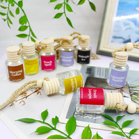 Diffuseur d'huiles essentielles pour voiture, 8 ml, longue durée, à suspendre, parfum d'ambiance portable, aromathérapie, rafraîchisseur d'air automobile
