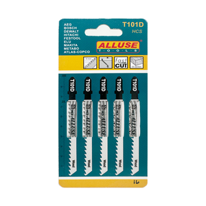 Lames <span class=keywords><strong>de</strong></span> scie sauteuse pour bois 5 pièces/ensemble 6TPI HCS T101D 100 mm, fabriquées en usine, outils électriques pour le travail, haute efficacité, catégorie <span class=keywords><strong>de</strong></span> produits - Product Image 4