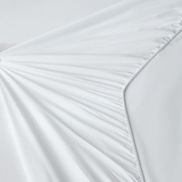 Ensemble de draps-housses Basics 3 pièces, légers, super doux, faciles d'entretien, en microfibre écologique, poches profondes de 14 pouces, taille Twin XL, blanc