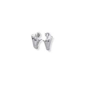 Stud <b>Earrings</b> 316L Stainless Steel PVD Gold Plating Fine Jewelry For Women - Product Image 1