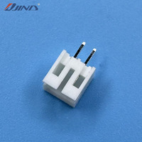 Connecteur de prise PCB JINDA 2,0 mm de pas, 2 broches, en laiton étamé, 2A 250V, montage sur circuit imprimé PH-2A (Blanc)