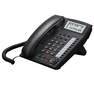 Best Selling PABX Landline Telephone with Ringer Speakerphone Volume Adjustable and LCD Contrast Backlight Functions