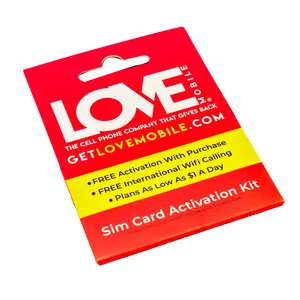 Sacchetto di carta personalizzato per Sim Card 5G/4G