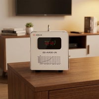 Regulador de Voltaje Automático Tipo Relé de 2KVA AVR, Entrada 140-260V, Protección de Bajo Voltaje, para Electrodomésticos