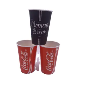 Cola paper cup Orange juice paper cup Pepsi single wallpaper cup