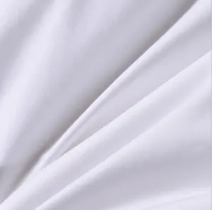 80% bông 20% Polyester linen vải CVC khách sạn tấm phẳng vải 173*120 khách sạn linen vải