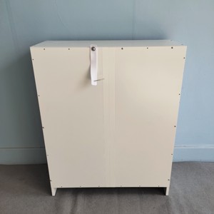 Living Room Furniture BOOKSHELF 3 Tier <strong>Low</strong> <strong>Bookcase</strong>, White Wooden Shelving Display Storage Unit Office - Product Image 4