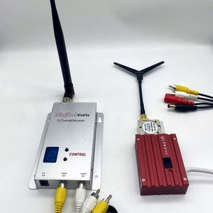 Kimpok 1.2ГГц 8Вт FPV VTX VRX 8-канальный передатчик-приемник изображения 8000мВт для дронов, аксессуары для аэро-трансляции - Product Image 2