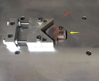 Moteur hydraulique/pneumatique TS J42 pour angles métalliques de machine à jointer les profilés en alliage d'aluminium
